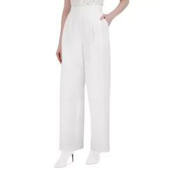 BCBGMAXAZRIA Wide Leg Pants Gardenia -Cheap Bcbg Store unnamed file 435