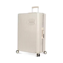 BCBGMAXAZRIA Sunday 28" Hardside Spinner White